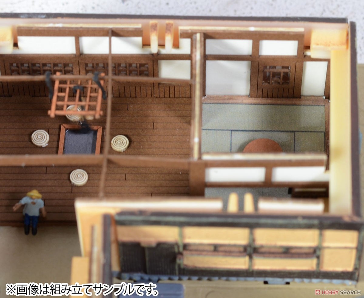 エコラクチャー MD01 マイクロドールハウス 農家 (組み立てキット