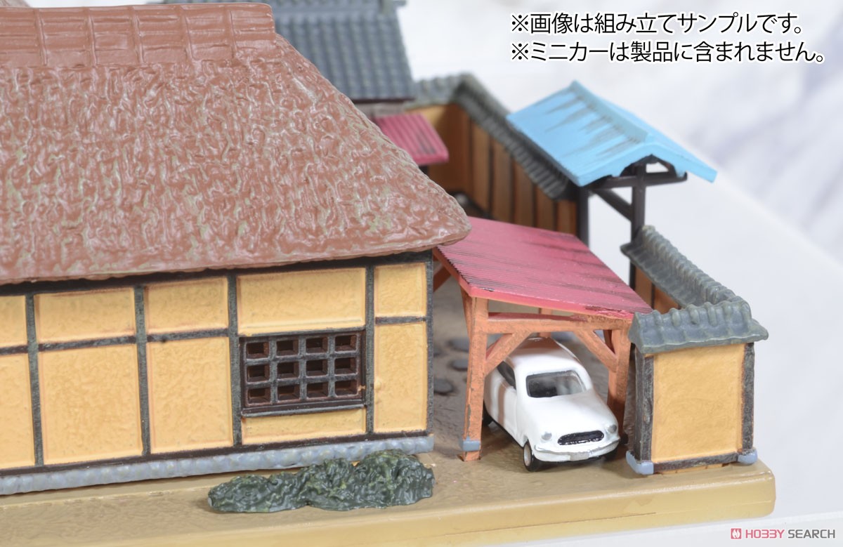 エコラクチャー MD01 マイクロドールハウス 農家 (組み立てキット