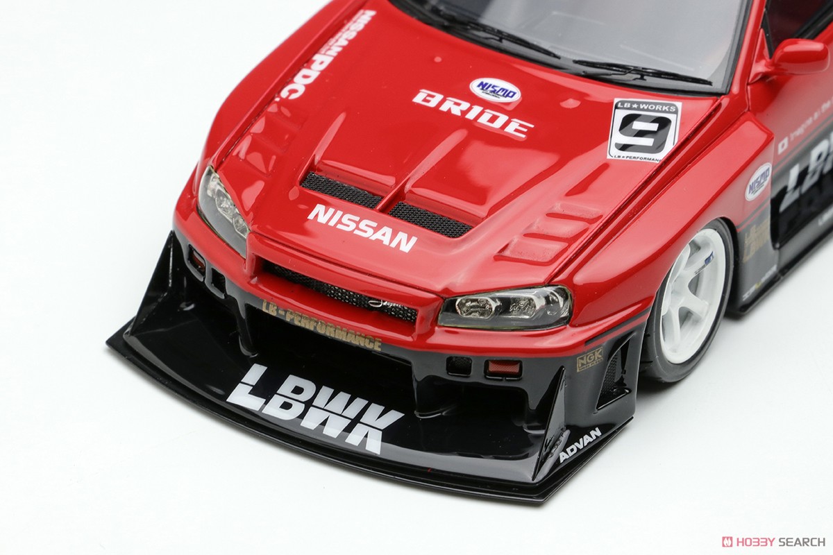 LB-ER34 スーパーシルエット スカイライン (ホワイトホイール