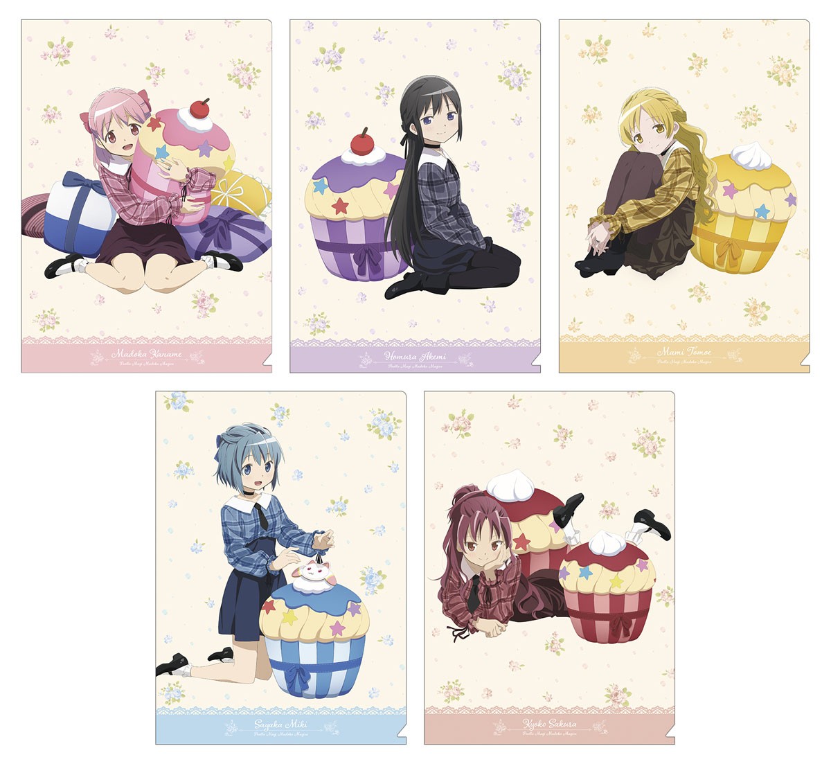 まどかのクリアファイルアート付き まどかのクリアファイルアート付き