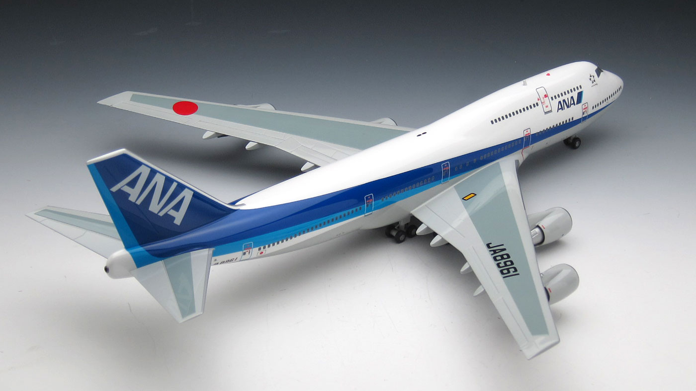 新品 ANA 全日空 1/200 B747-400 ジャンボジェット 航空機模型 NH20128