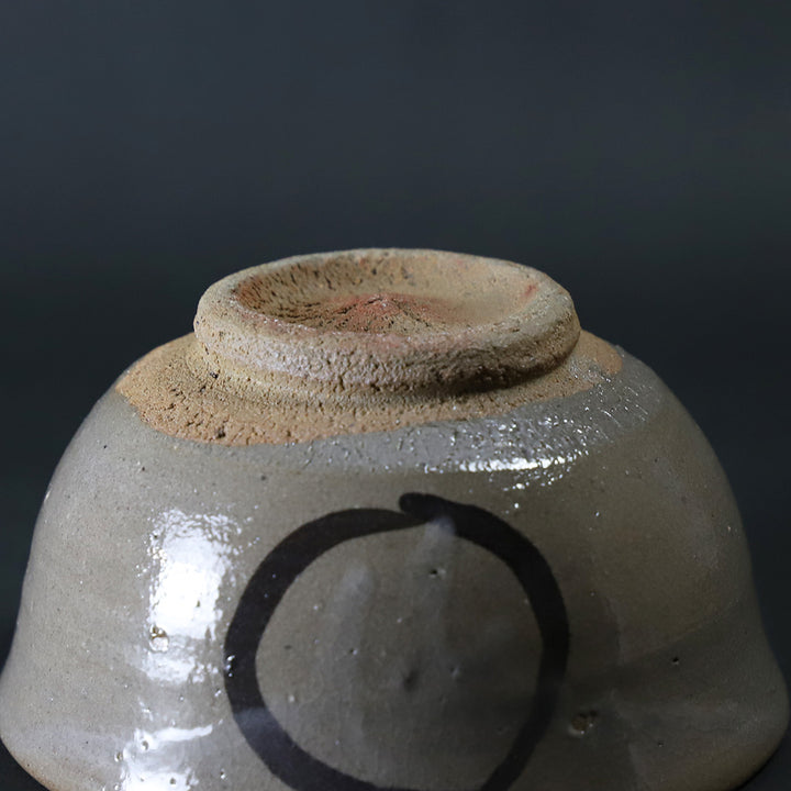 高台に掻き銘「十四代太郎衛門」貴重な作品 絵唐津四方向付 共箱