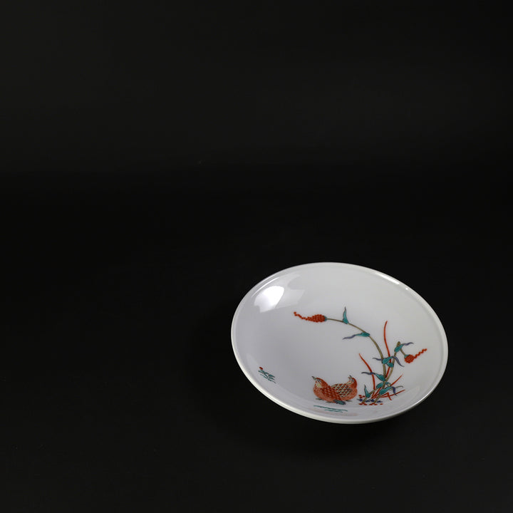 柿右衛門窯 錦粟鶉文額皿 – ギャラリー一番館オンラインショップ