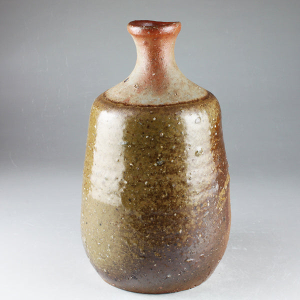 石井康治 手吹き Pulled Stripes Glass 金蒔徳利 箱付 美品 石井康治