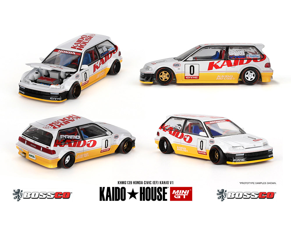 MINI GT KAIDO HOUSE HONDA CIVIC(EF) KANJO V1 