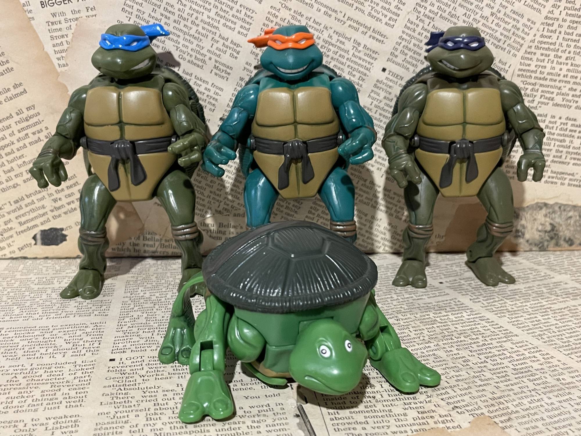 TMNT/Action Figure(2003/Mutation Turtles set/Loose) TM-095