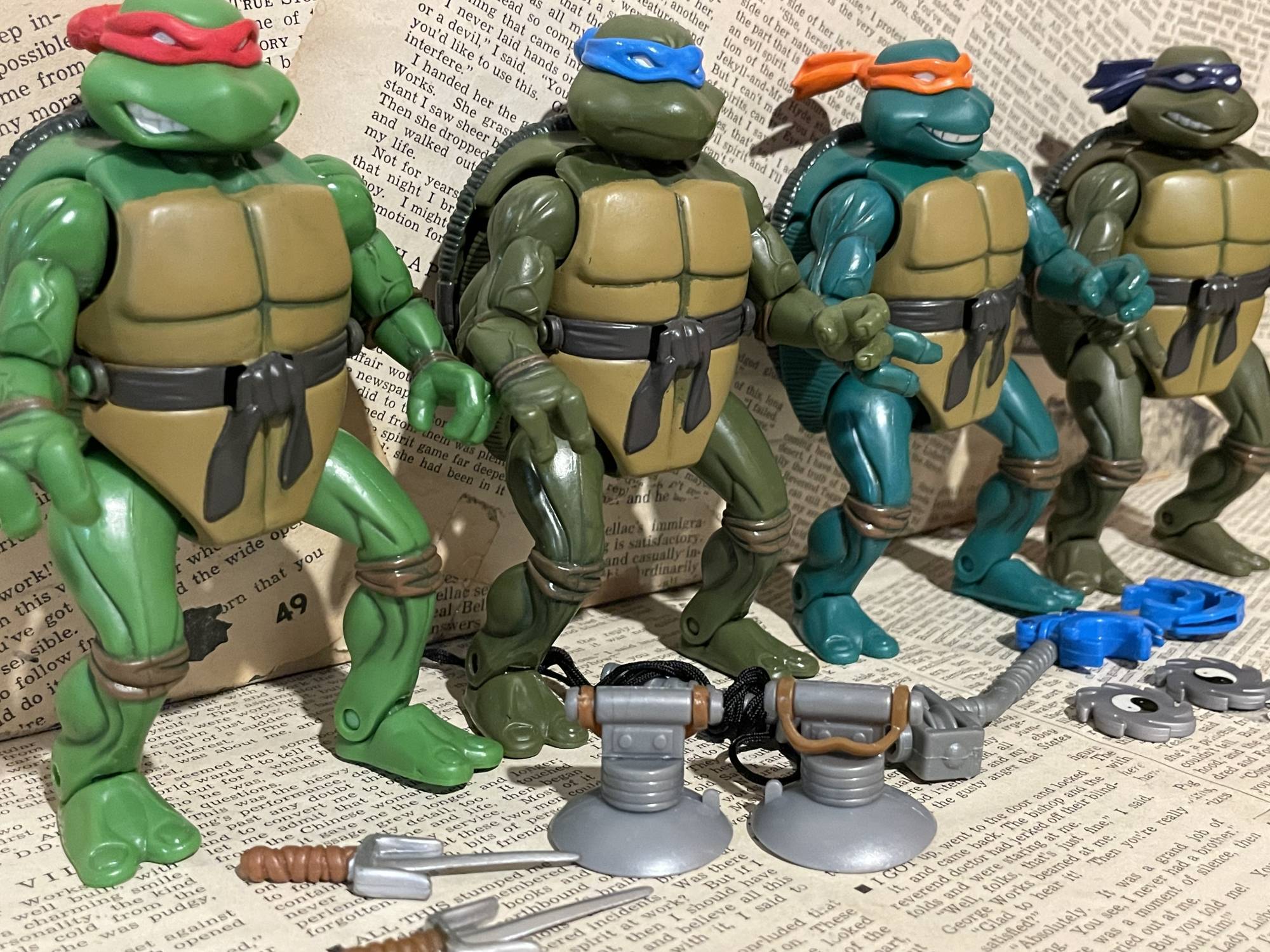 NECA TMNT ミュータント タートルズ 7インチフィギュア 4体セット