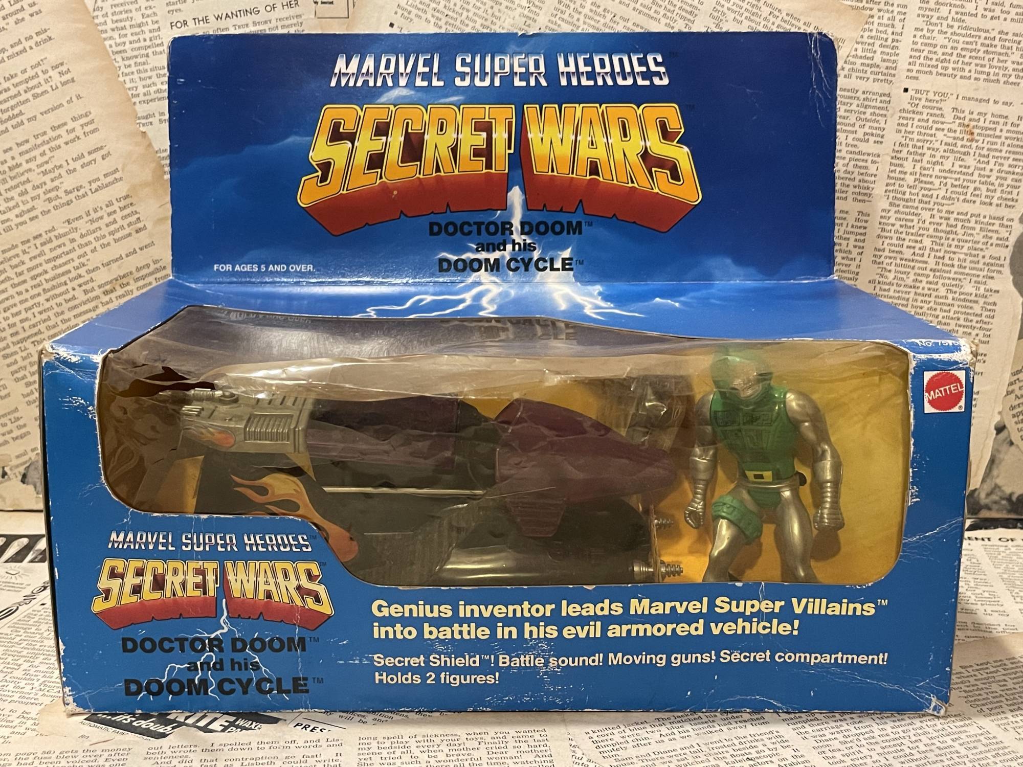 Marvel Secret Wars/Dr. Doom & Doom Cycle(80s/MIB) - 2000toys高円寺店