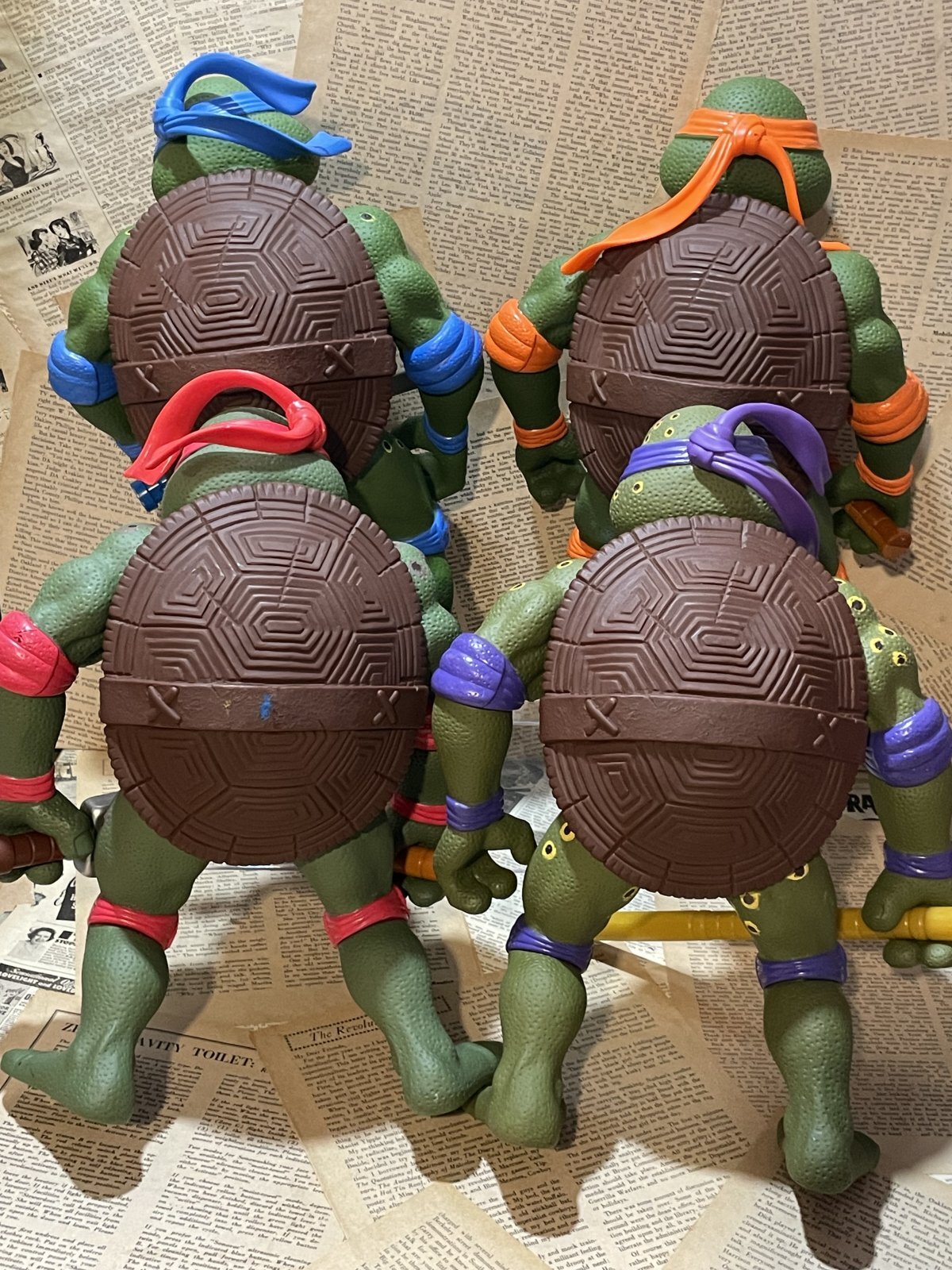 ミュータントタートルズ TMNT movie star フィLOOSEセット TMNT