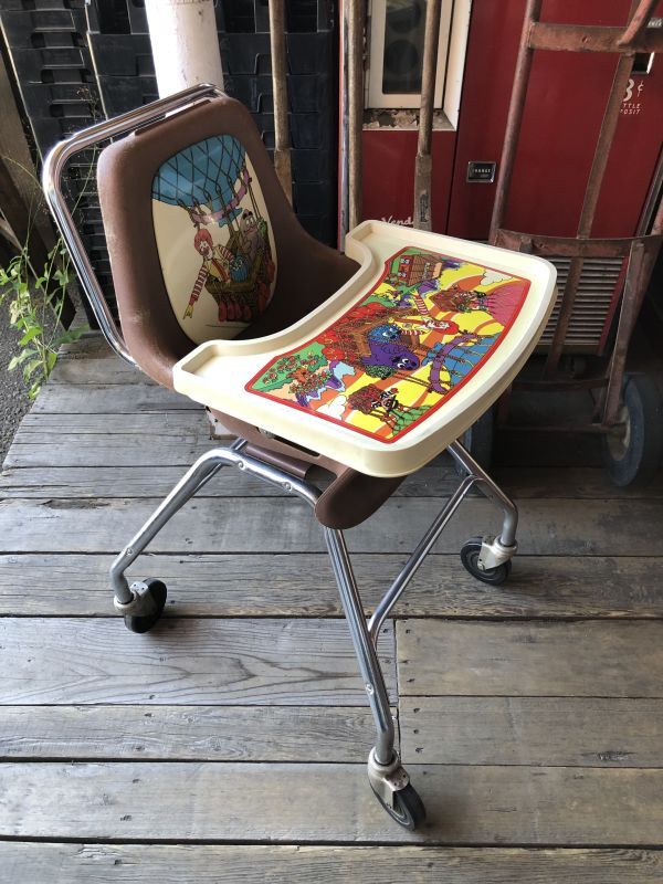 Vintage McDonald's Store Kids High Chair (M050) - 2000toys Antique