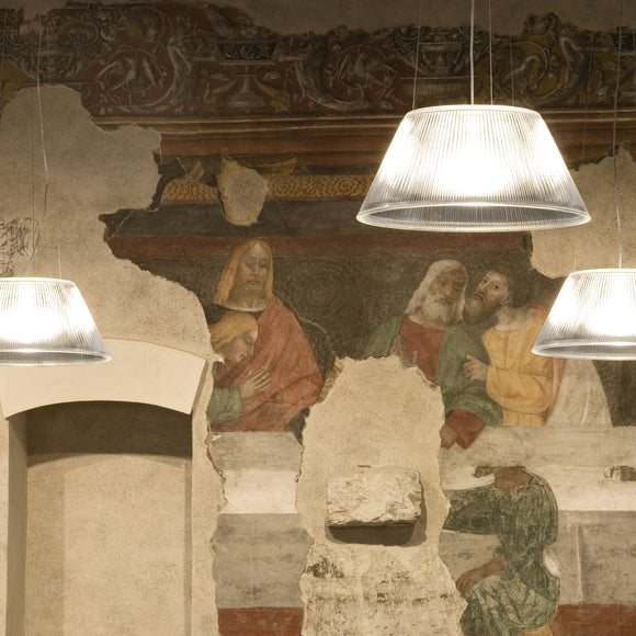 FLOS Romeo Moon S2 ペンダントライト ブラウン Romeo Moon S2 Flos