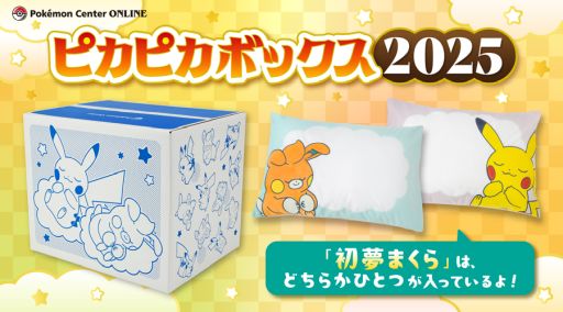 ポケモンセンターオンラインで「ピカピカボックス2025」の抽選販売を