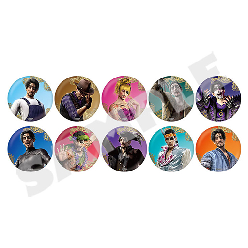 真島 100㎜缶バッジ 真島 100缶バッジ 真島 100㎜缶バッジ 2025年