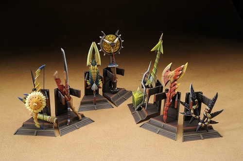 最終値下げ】非売品＋αモンハン狩猟武器コレクションVol.4ジンオウガ