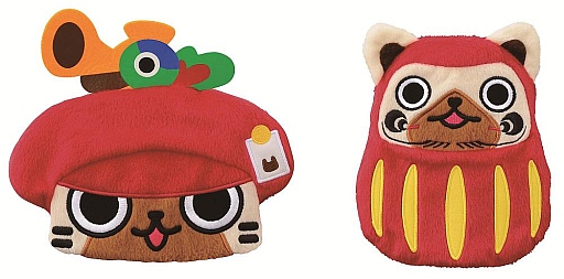 レア物！】モンハン一番くじこんがり肉ッションと郵便屋さんアイルーセット