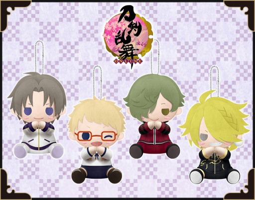 刀剣乱舞-ONLINE-」のへし切長谷部，博多藤四郎，鶯丸，獅子王が「ぴた