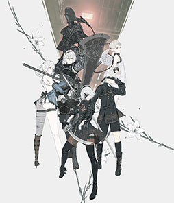 NieR 15th EXHIBITION 消セナイ記録 ニーア展 色紙 未開封 NieR 消