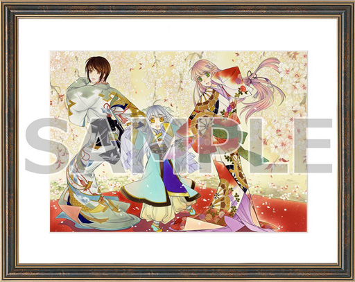 遙かなる時空の中で3 15th ANNIVERSARY 複製原画額装