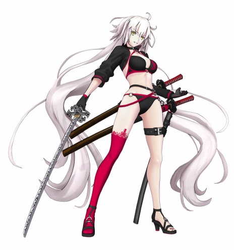 FGOアーケード ジャンヌオルタ、水着ジャンヌ聖杯フェイタルLv120礼装