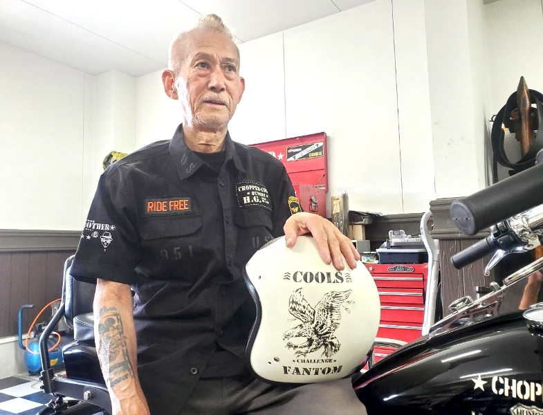 Cools Chopper 佐藤秀光 ヘルメット Cools Chopper 佐藤秀光