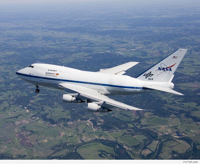 SOFIA First Flight - Boeing 747SP Website