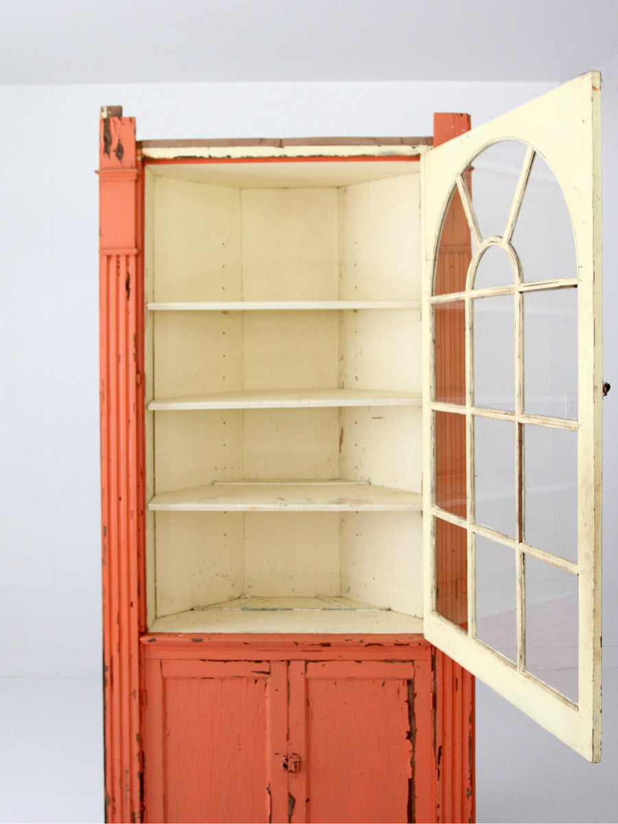 antique corner cabinet – 86 Vintage