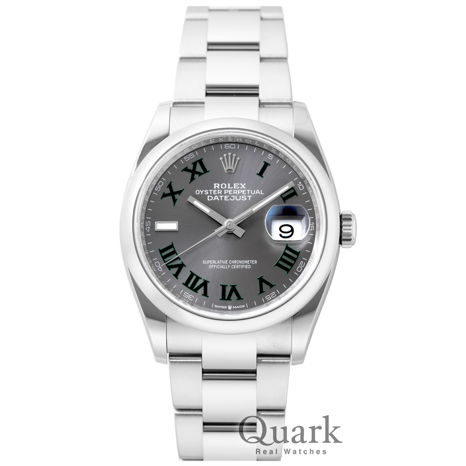 ロレックス デイトジャスト36 Ref.126200 スレートローマ 新品