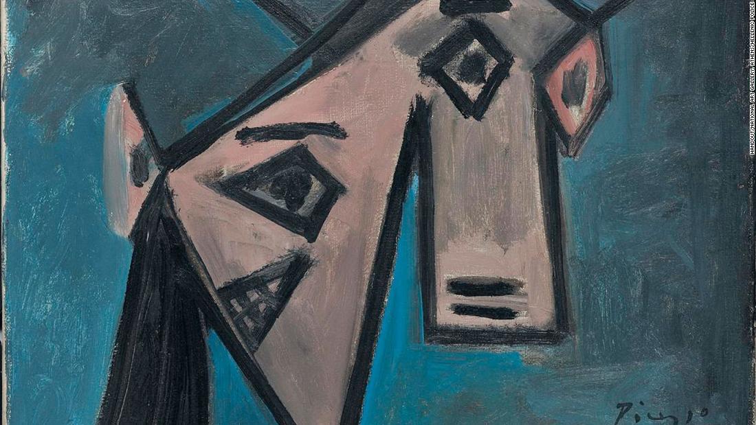 盗まれたピカソの絵を回収 ギリシャ - CNN.co.jp