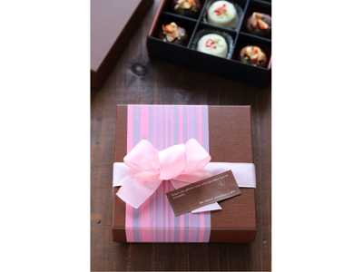 cotta トリュフケース 茶/黒(9仕切) | トリュフケース | お菓子・パン