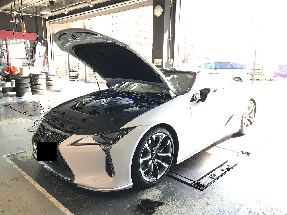 LEXUS LC500 TOM'S リミッターカット取り付け | レクサス LC500h
