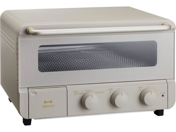 BRUNO スチーム＆ベイクトースター グレージュ 電子レンジ オーブン