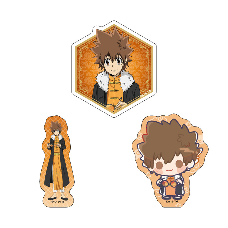 ♯Gtt30IZ家庭教師ヒットマン!ボンゴレ懐中時計風マスコット14種 家庭