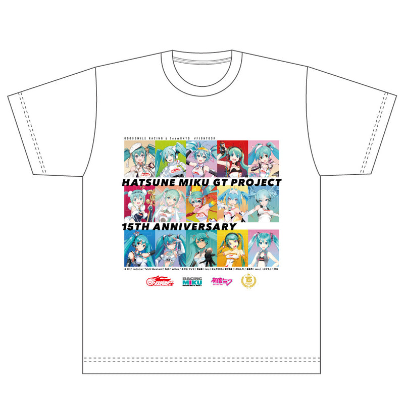 初音ミク GTプロジェクト 15周年記念Tシャツ| アニメ グッズ 通販