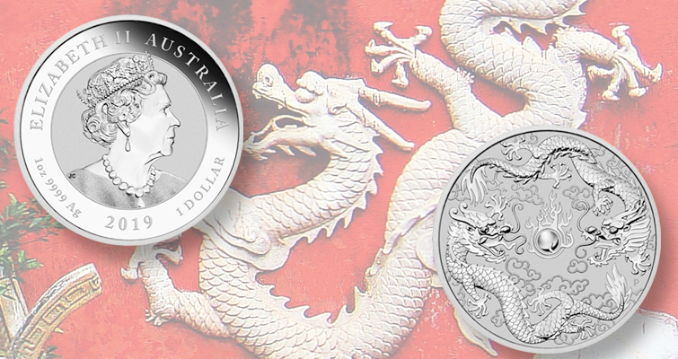 Perth Mint puts double dragons on bullion silver dollar