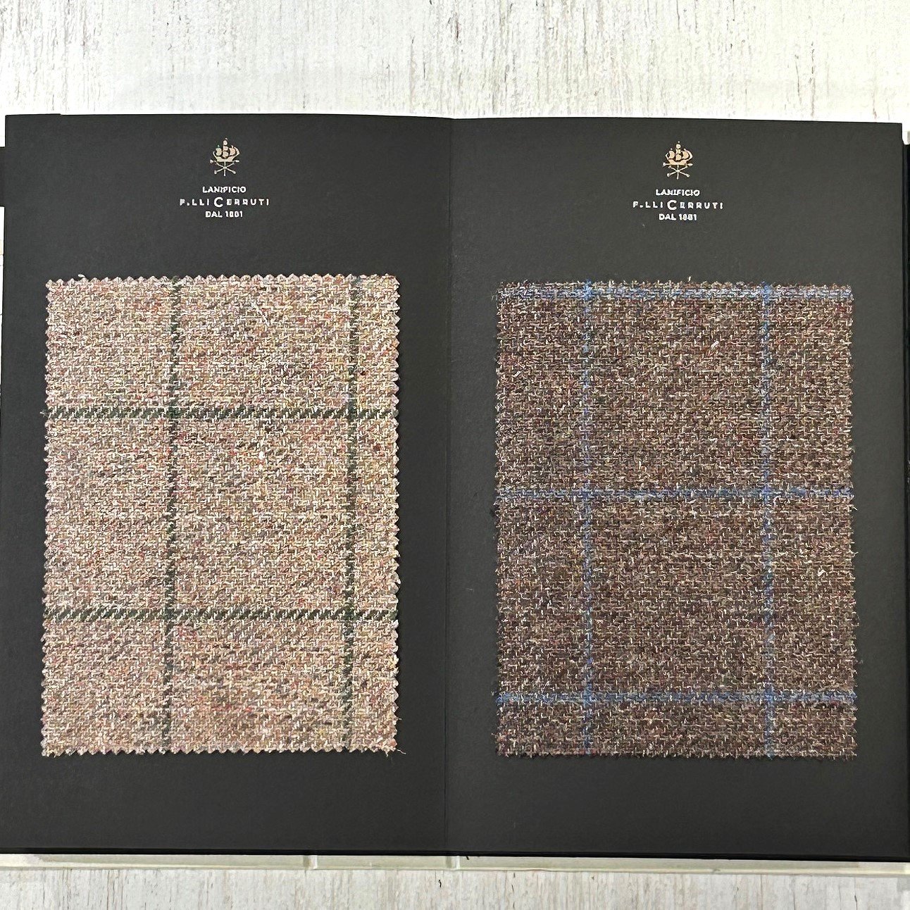 2025年春夏シーズンの新作生地のご紹介 PIACENZA & CERRUTI