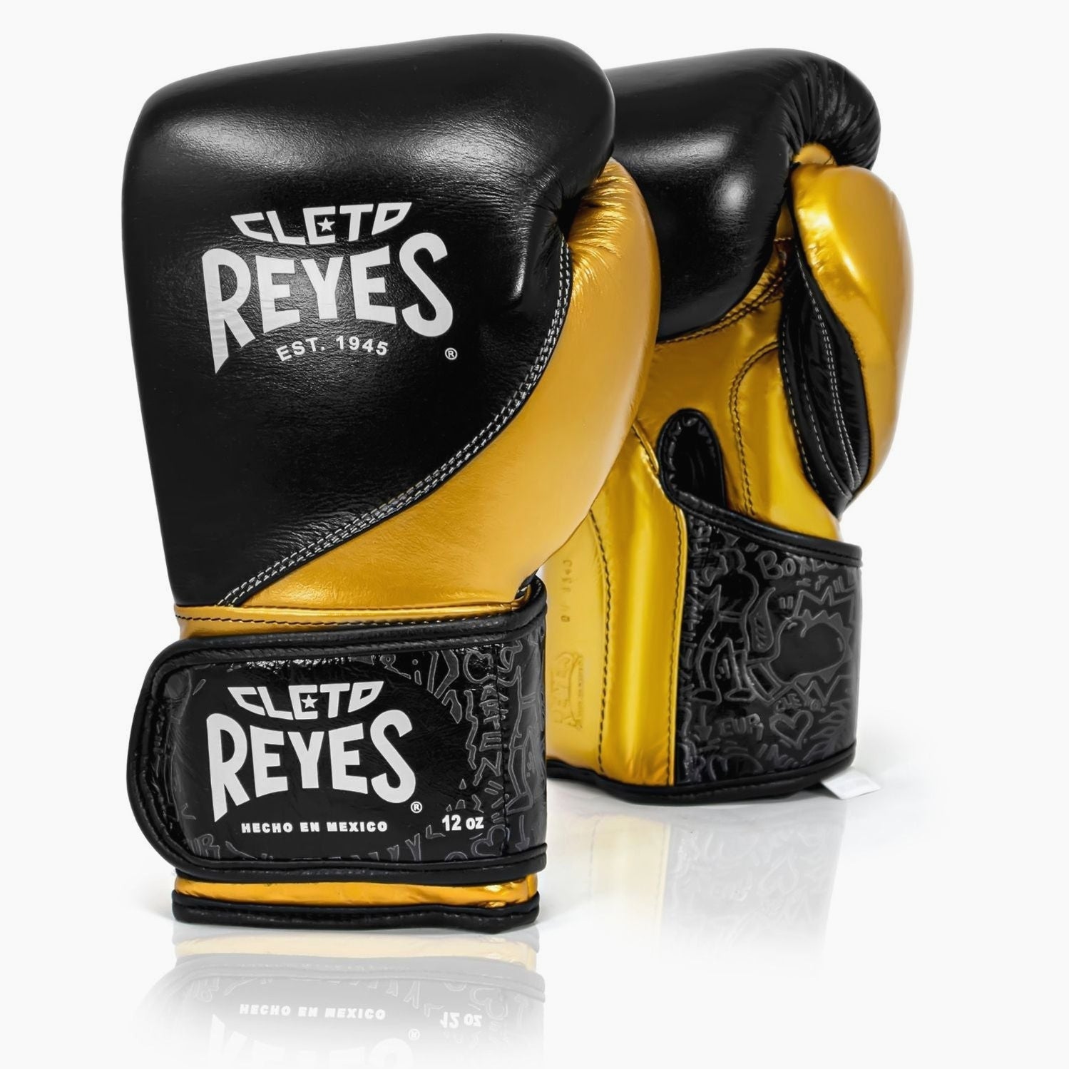CLETO REYES ボクシンググローブ 16 OZ ゴールド/白/黒 Boxing gloves