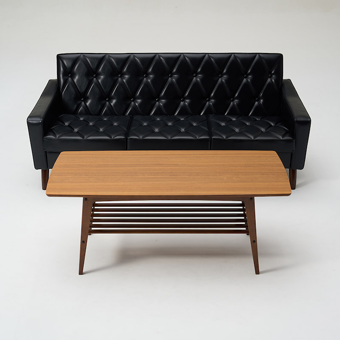 ジャンク品】カリモク60 リビングテーブル（小）ウォルナット カリモク