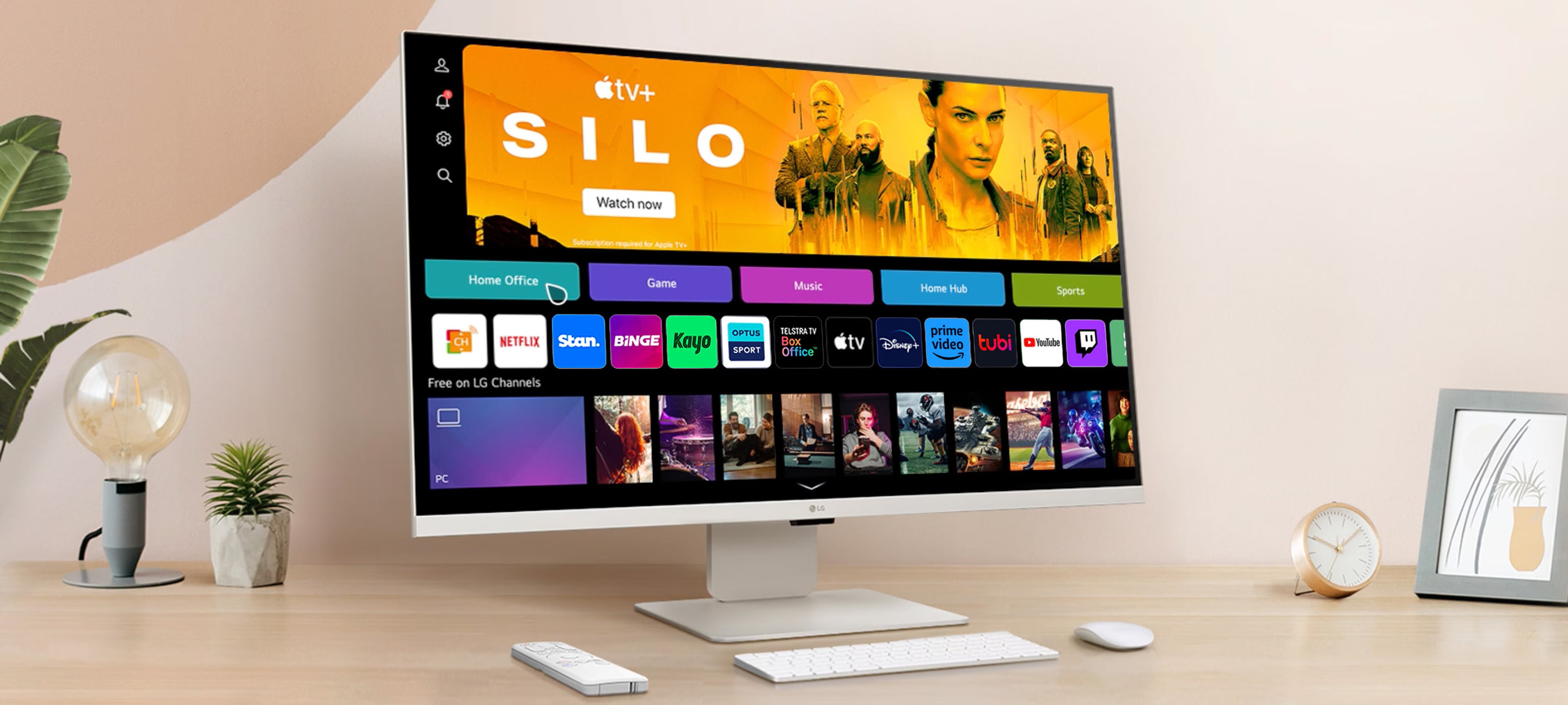 LG スマートモニター / 32SR83U-W/LG MyView Smart LGエレクトロニクス