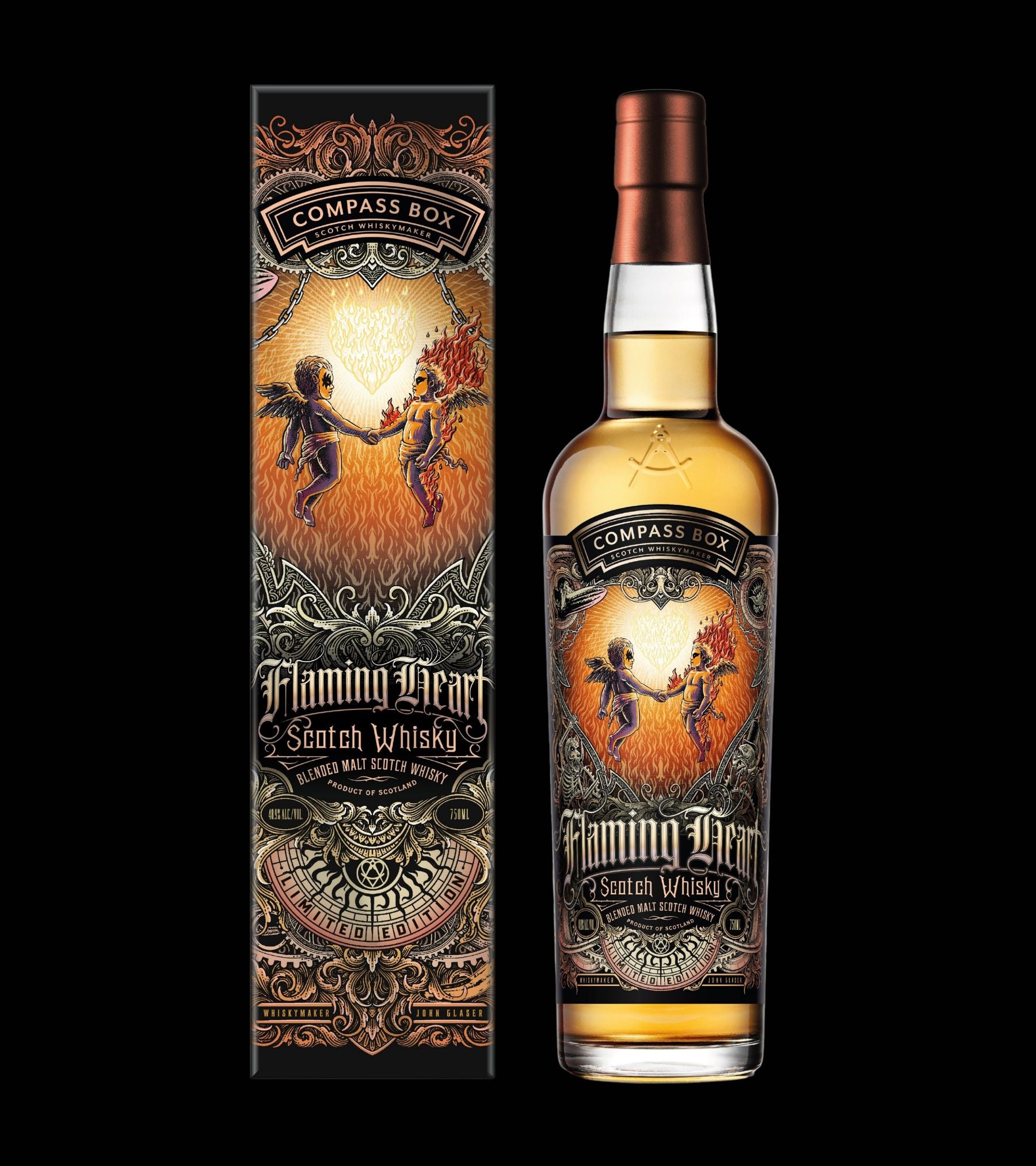 Flaming Heart 7th Edition – Compass Box