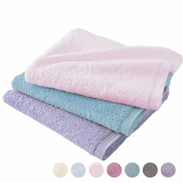 Hotman ホットマン1秒タオルバスマット4枚 綿100% 黒、緑、紫、ピンク