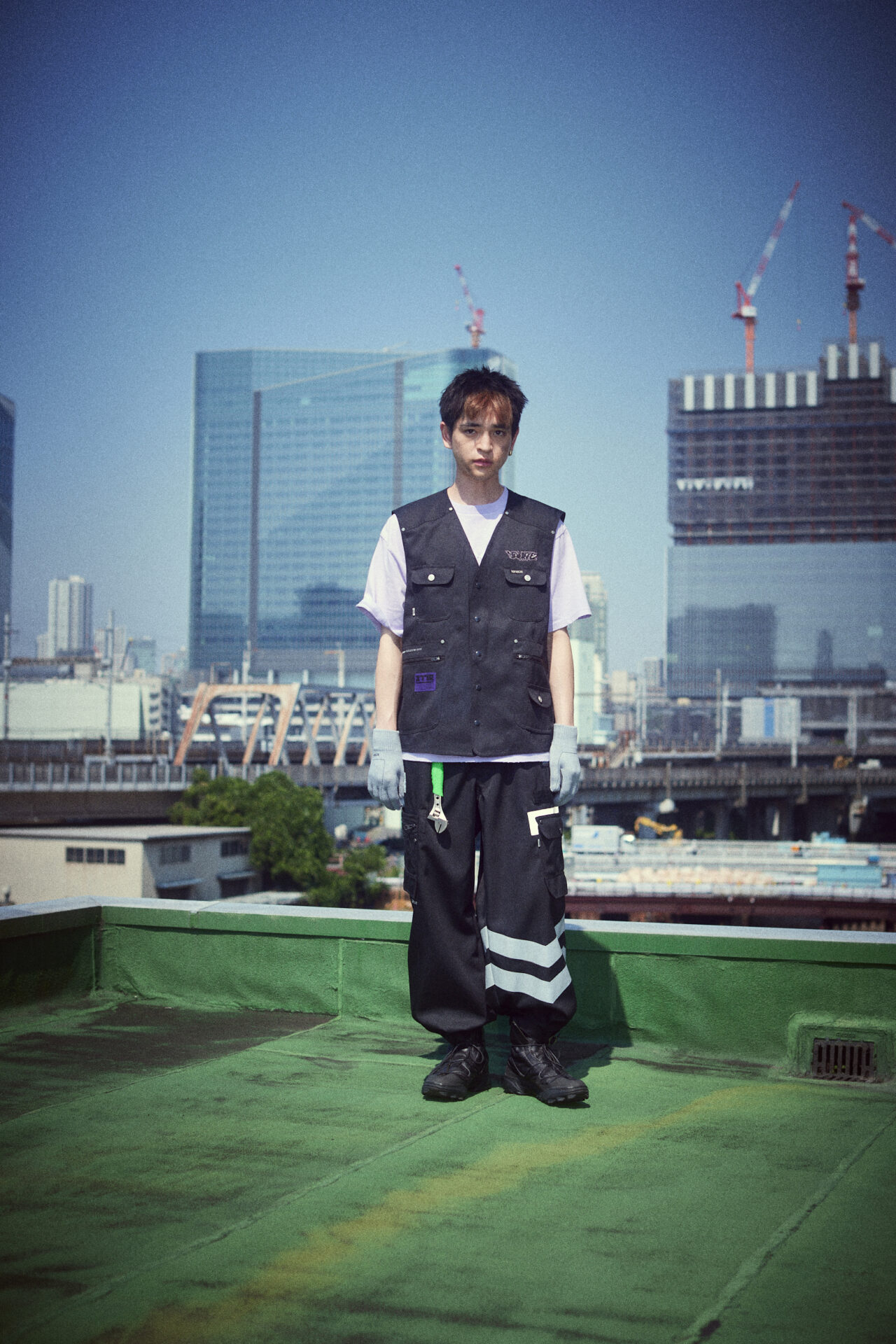 ZUTOMAYO × 寅壱 ARMY VEST Lサイズ 寅壱×ずっと真夜中でいいのに