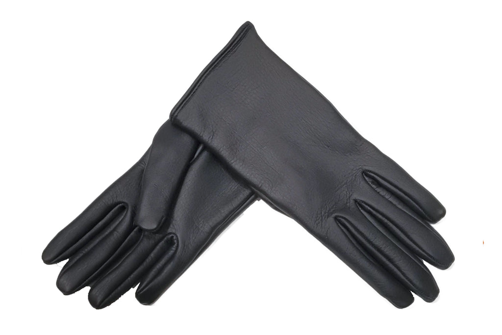 今季 メローラ ディア黒 カシミア黒 革手袋 グローブ MEROLA