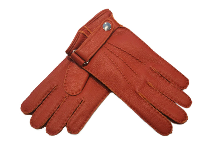 今季 メローラ ナッパ黒 シルクライニング グローブ 革手袋 MEROLA