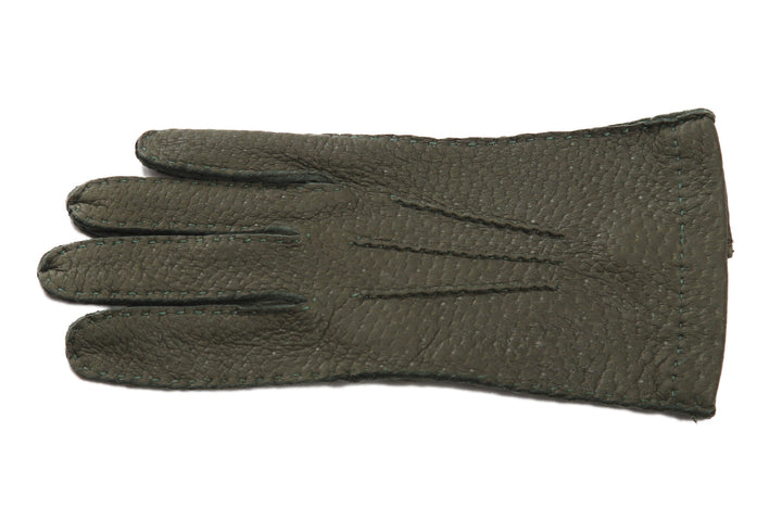 メローラ メンズ手袋◇ペッカリー◇グリーン/OLIVE《ノーライニング