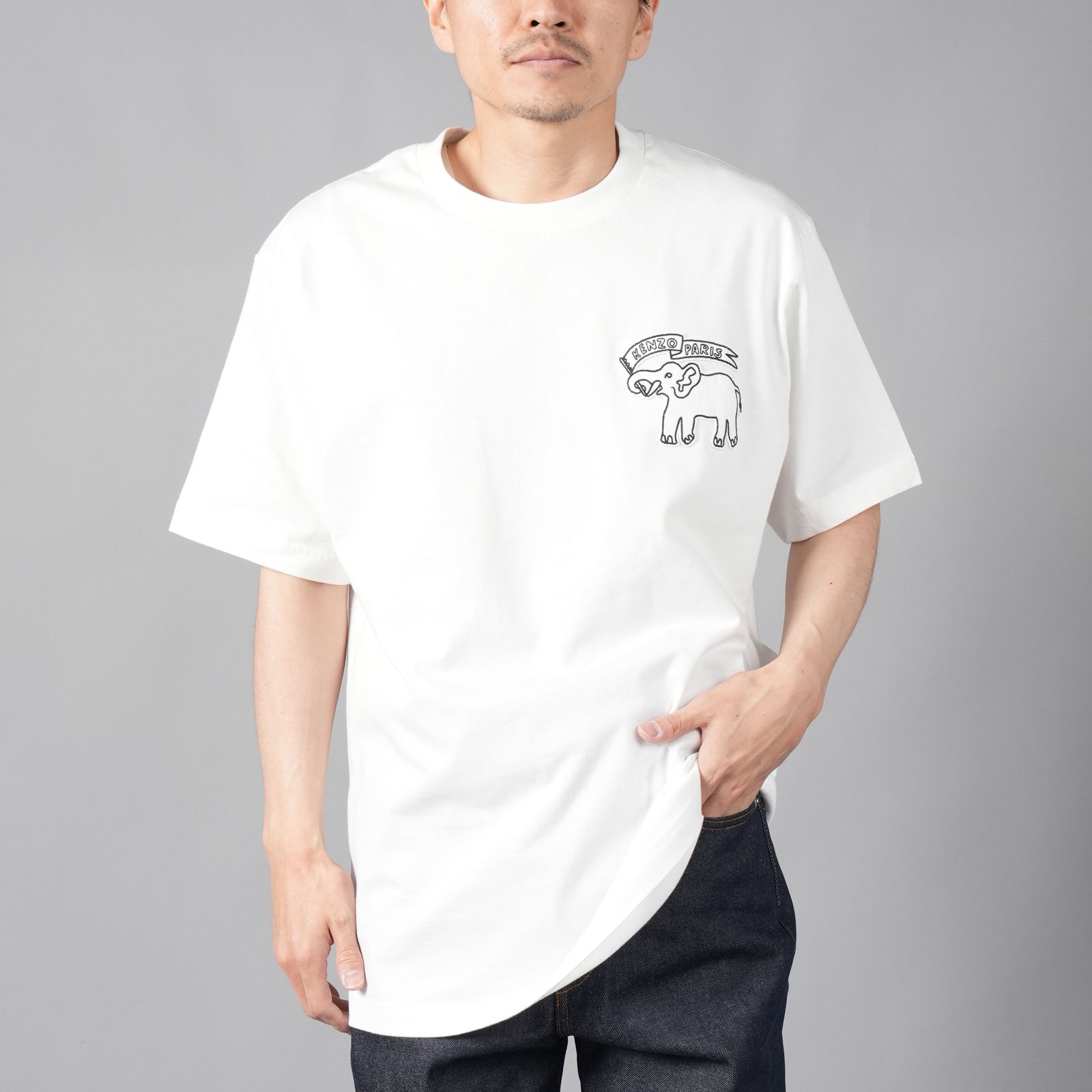 KENZO - 【残りわずか】ELEPHANT FLAG CLASSIC T-SHIRT / エレファント