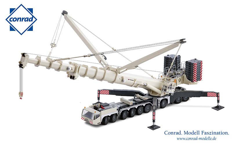TEREX AC 1000 クレーン模型 1/50スケール TEREX AC 1000 クレーン模型