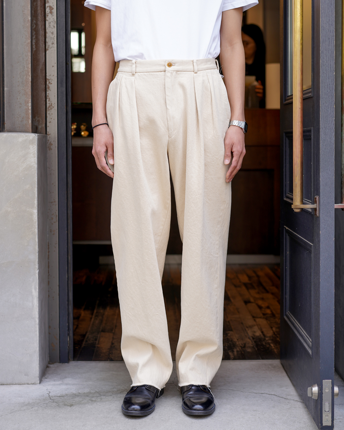 NEAT｜AMERICAN SEA ISLAND COTTON DENIM｜NEAT Chino - Kinari