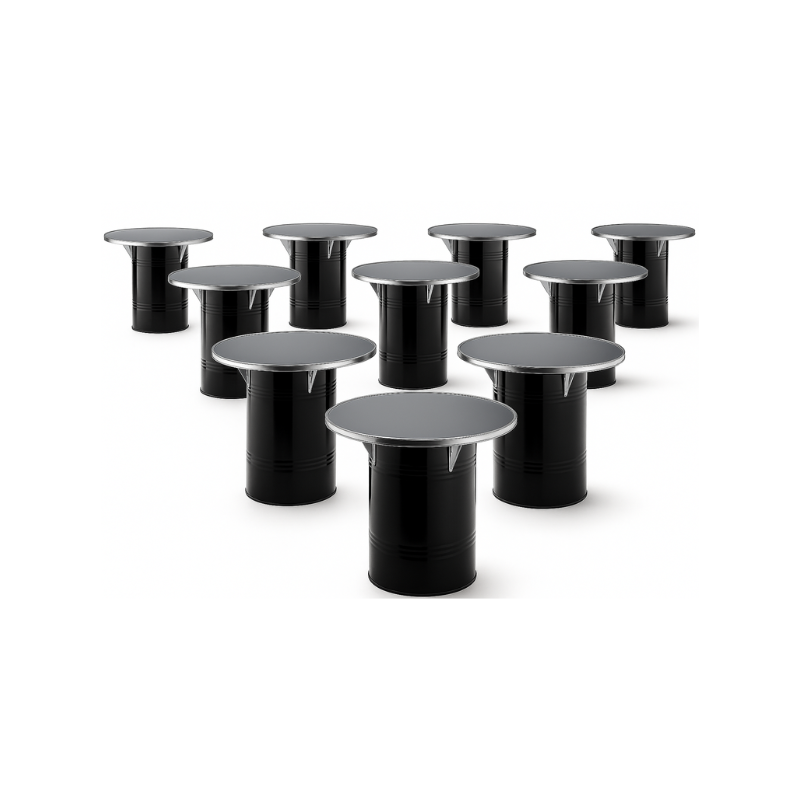 納期2026年1月よしき！ドラム缶テーブル‼️マッドブラック