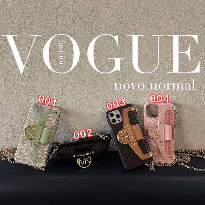 新品未使用? マイケルコース iPhone13 対応 ケース ローズ ロゴ 楽天