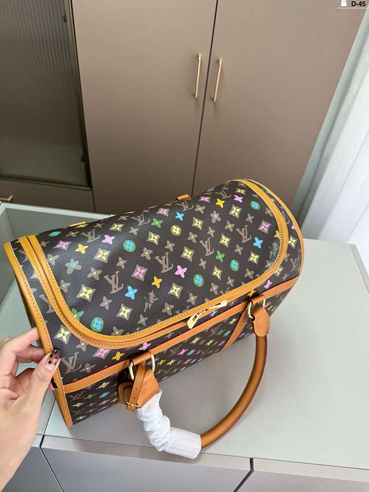 ルイヴィトン ペットキャリーバッグ モノグラム ダミエ ロゴ 小型犬 猫